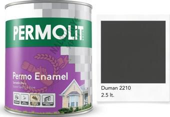 Permolit Enamel Sentetik Yağlı Boya DUMAN GRİ 2.5 Lt.