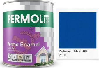 Permolit Enamel Sentetik Yağlı Boya PARLİAMENT MAVİ 2.5 Lt.