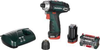 Metabo Powermaxx BS + BITBOX Çift Akülü Matkap Seti