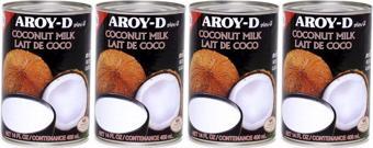 Aroy D Marketimgo Hindistan Cevizi Sütü 400 Ml X 4 Adet ( 4 Pieces )