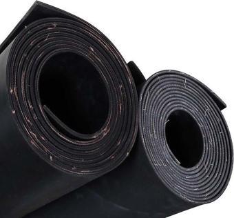 LASTİK LEVHA 4 MM BEZLİ 1,20 (EN: 1,2 MT BOY: 1 MT)