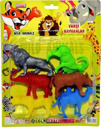 KARTELADA 6 LI HAYVAN SETİ