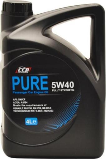 Ccp Pure 5W40 Fully Synhetıc 4 Lt