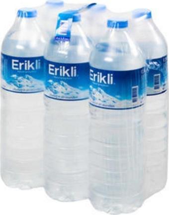 Erikli 6'Lı Paket Su 1.5 Lt