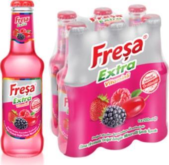 Freşa Extra Orman Meyve Aromalı Vitaminli Madensuyu 6X200 Ml