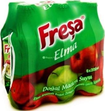 Freşa Meyveli Soda Elmalı 6 x 200Ml