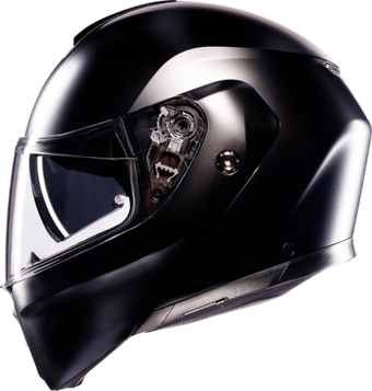 AGV KASK/STREETMODULAR MONO MATT BLACK ÇENE AÇILIR
