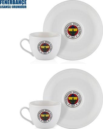 Fenerbahçe Orijinal Lisanslı 2'li Çay Fincanı Takımı
