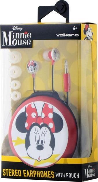 Disney Minnie Mouse Kulakiçi Kulaklık Çantalı DY-1008-MM