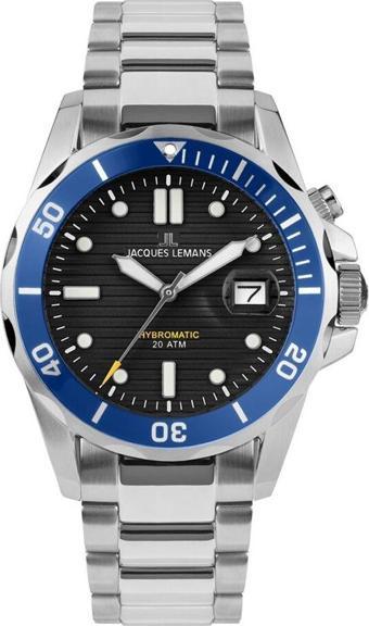 JACQUES LEMANS HYBROMATIC 1-2170J ERKEK KOL SAATİ