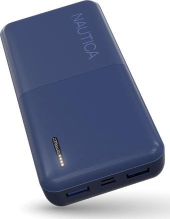 Nautica P200 20W PD 18W QC Hızlı Taşınabilir Şarj Cihazı Powerbank 20.000 mAh Navy