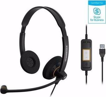 Sennheiser SC 60 USB ML Duo Kablolu UC Kulak Üstü Kulaklık