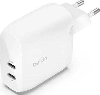 Belkin BoostCharge 60W İkili USB-C Hızlı Şarj Aleti