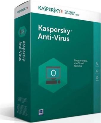 Kaspersky Antıvırus 3 Kullanıcı 1 Yıl