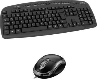 Frısby Fk-146Qu Usb Q Tr Mm Siyah Kablolu Klavye Mouse Set