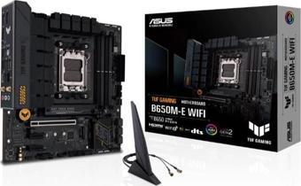 Asus Tuf Gaming B650m-e Wıfı Ddr5 6400mhz 1xhdmı 2xdp 2xm.2 Usb 3.2 Matx Am5 ( Amd Am5 7000