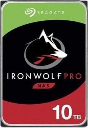 10 Tb Seagate 3.5 Ironwolf Pro Sata3 7200rpm 256mb St10000nt001 (5 Yıl Resmı Dıst Garantili