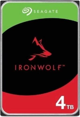 4 Tb Seagate 3.5 Ironwolf Sata 5400rpm 256mb St4000vn006 (3 Yıl Resmı Dıst Garantili)