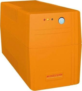 Makelsan Lıon 650va 1f/1f (1x7ah) 5/10dk Lıne Interaktıf Ups