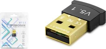 Hadron B15 Bluetooth v5.1 Mini USB Adaptör - Siyah