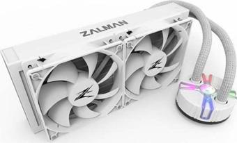 Zalman 240Mm Reserator5-Z24-Wh Rgb Sıvı Soğutmalı Am5-1700P Işlemci Fanı Beyaz