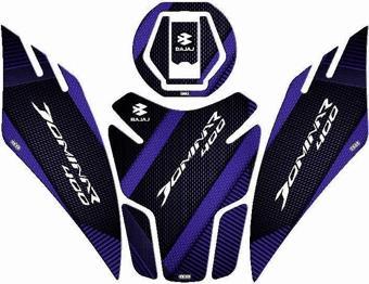 Bajaj Dominar 400 2017 - 2024 Uyumlu Tank Pad Set 002