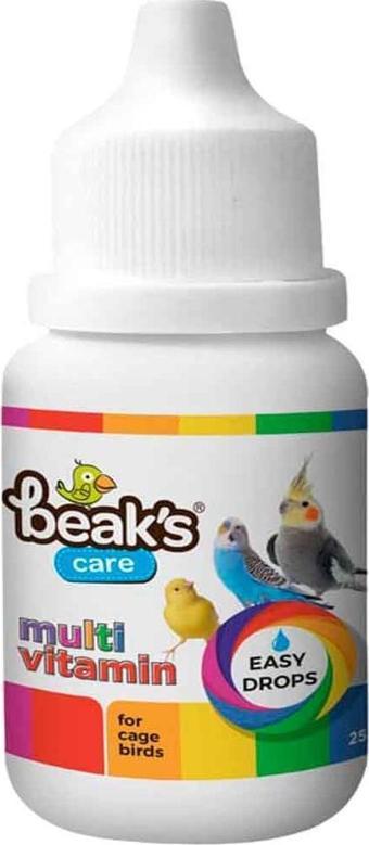 Beaks Kuşlar İçin Multi Vitamin 25 Ml