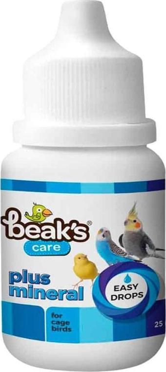 Beaks Plus Mineral Kuşlar İçin Vitamin 25 ml