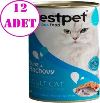 BestPet Ton Balıklı Kedi Konservesi 400gr 12 AD
