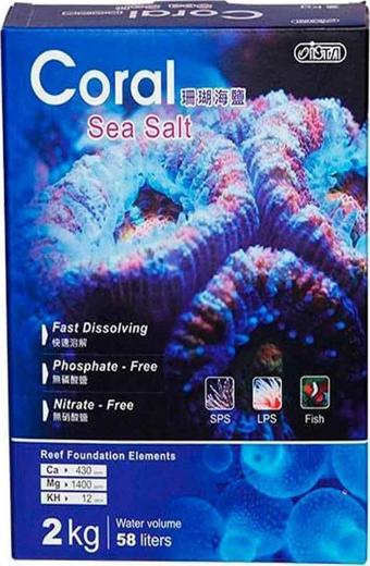 Ista Coral Sea Salt 2 Kg Deniz Akvaryumu Tuzu