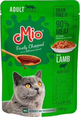 Mio Kedi Yaş Mama Kuzu Etli 100 Gr