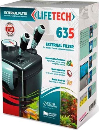 Lifetech 635 Akvaryum Dış Filtre 600 L/S