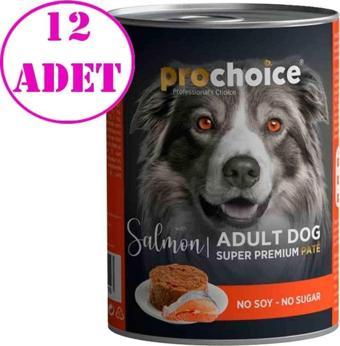 Pro Choice Somonlu Pate Köpek Konservesi 400 Gr 12 AD