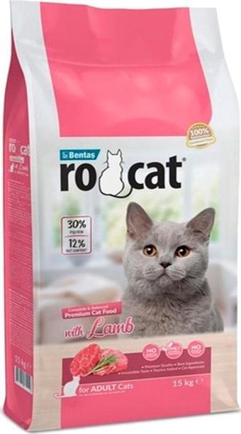 Ro Cat Kuzu Etli Kedi Maması 15 Kg