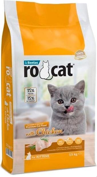 Rocat Kitten Yavru Kedi Maması Tavuklu 15 Kg