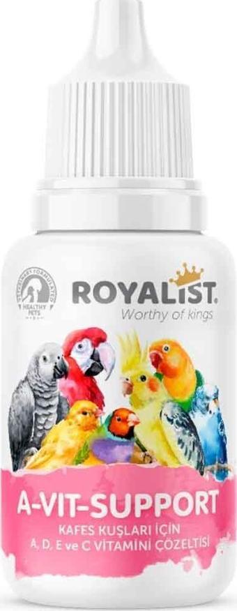 Royalist Kuşlar İçin A ve E Vitamini Desteği 30 Ml