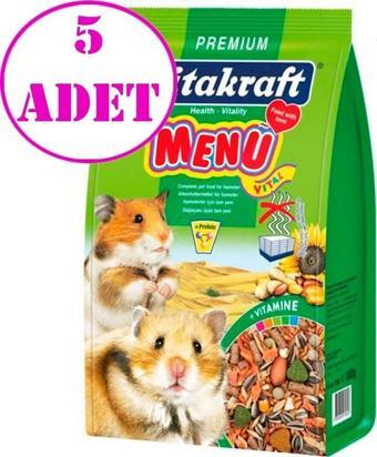 Vitakraft Menü Vital Hamster Yemi 1 Kg 5 AD