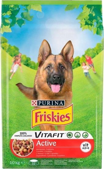 Friskies Active Duot Etli Yetişkin Köpek Maması 10 Kg