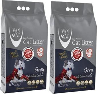 Vancat Van Cat Actıve Carbon Kedi Kumu 10 Lt 2 X Adet