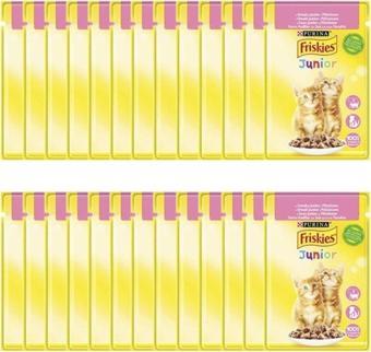 Friskies Friskies 85 Gr Junior Tavuklu Yavru Kedi Yaş Maması 26 Adet