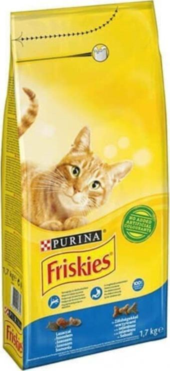 Friskies Somon Ve Sebzeli Yetişkin Kedi Maması 1.7Kg