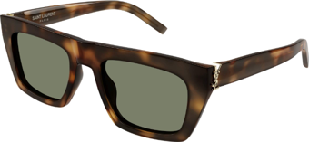 Yves Saint Laurent SL M131 003 Kare Kadın Güneş Gözlüğü Kahve