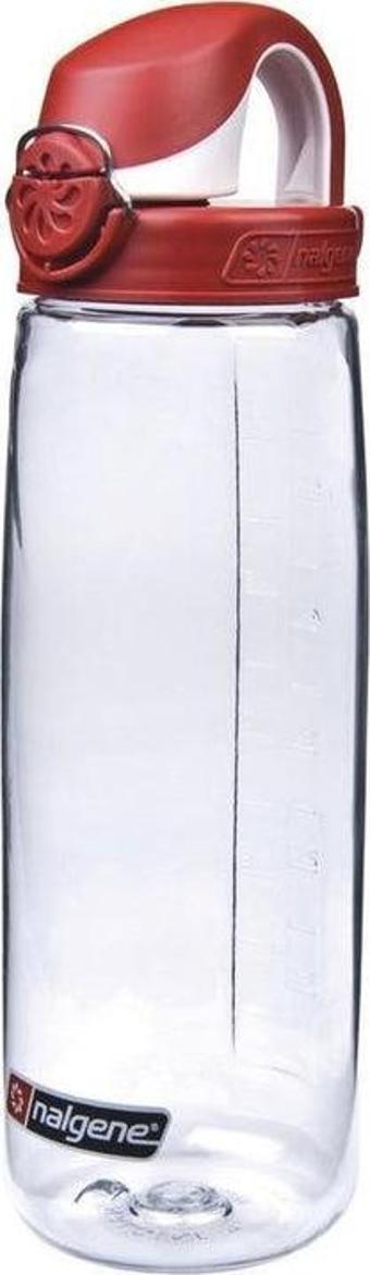 NALGENE 24 oz FİRE RED CLEAR MATARA