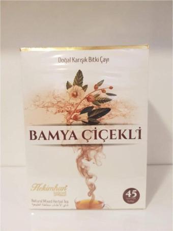 Hekimhan Bamya Çiçekli Bitkisel Çay 45Li