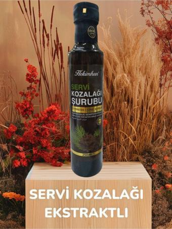 Hekimhan Servi Kozalağı Şurubu Ekstkaktlı 250 Ml