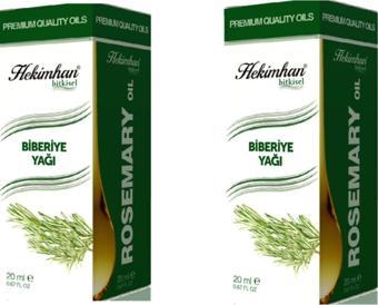 Hekimhan 2 Adet Biberiye Yağı (2*20Ml )