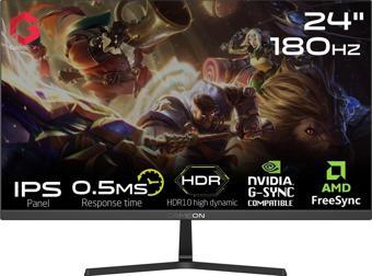 Gameon Pro GOPS24180IPS 24" IPS 0.5ms 180Hz Gaming (Oyuncu) Monitör