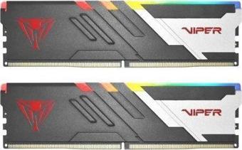 Patriot Viper Venom RGB PVVR532G640C32K 32GB (2x16GB) DDR5 6400MHz CL32 Gaming Ram (Bellek)