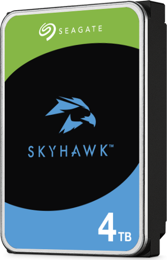 Seagate Skyhawk Surveillance ST4000VX016 4TB 256MB 3.5” SATA 3 7/24 Güvenlik Diski