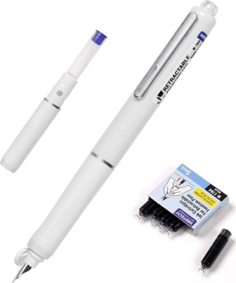 WRITECH W-784 BASMALI DOLMA KALEM BEYAZ GÖVDE - BLİSTER